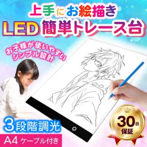 トレース台 A4 LED 安い 薄型 子供 写し絵 ライト イラスト