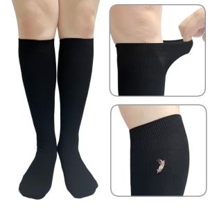 送料無料 リブ ハイソックス 22-24cm ...の詳細画像5