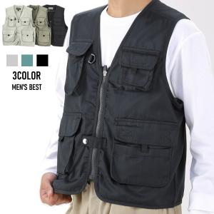 メンズ ベスト カジュアル 紳士 M L LL 男性用 軽量