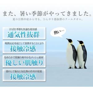 送料無料 即納 接触冷感 タオル 瞬冷クールタ...の詳細画像1