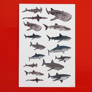 サメ タトゥーシール
