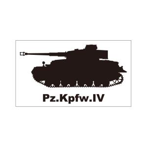 戦車ステッカー　IV号戦車｜puikko1