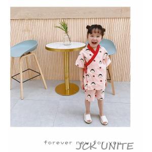 甚平 上下セット 子供 浴衣 夏 男の子 女の...の詳細画像5