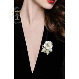 ブローチ パール 卒業式 入学式 アンティーク...の詳細画像3