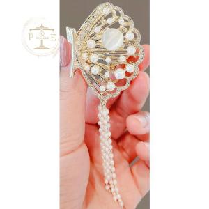 バナナクリップ ヘアクリップ ヘアアクセサリー...の詳細画像1