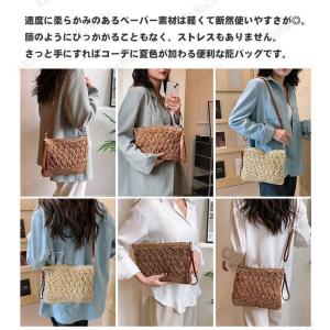 かごバッグ ショルダー 斜めがけ 2way ミ...の詳細画像4