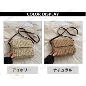 カゴバッグ ショルダー おしゃれ かごバッグ ...の詳細画像3