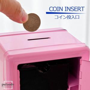 貯金箱 金庫型 鍵付き ダイヤルロック インテ...の詳細画像2