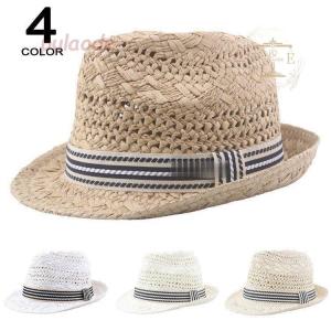 麦わら帽子 メンズ 中折帽子 ハット 中折れハット 風通し UVカット 紫外線対策 夏用帽子 アウトドア  おしゃれ 夏