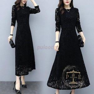 総レースワンピース 黒の商品一覧 通販 Yahoo ショッピング