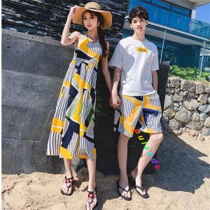 ペアルック カップル ワンピース メンズトップス の商品一覧 ファッション 通販 Yahoo ショッピング