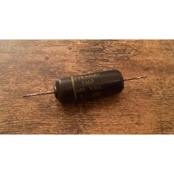 ビンテージ Pyramid .1 100v コンデンサ レア 貴重 (シングル/.1シングル)(在庫...