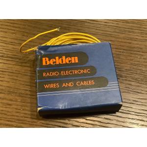 ビンテージ Belden 単線 エフェクター、アンプ等 内部 配線材 1ｍ ビンテージコンデンサー専門店 パルスコミューン お勧め #1(在庫7)