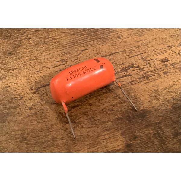 ビンテージ Sprague Orange Drop .1 600v コンデンサ (シングル/.1シン...