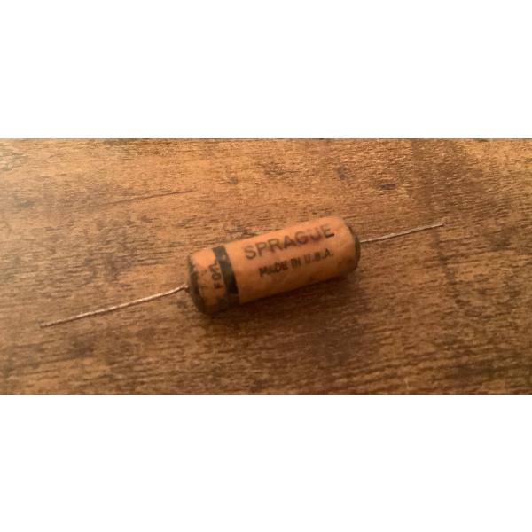 ビンテージ Sprague Wax .08 200v コンデンサ (シングル/.1シングル)(在庫2...