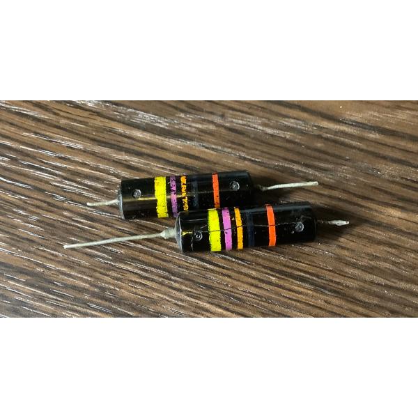 ビンテージ Bumble Bee .047 200v コンデンサ 難あり 2個セット (シングル)(...