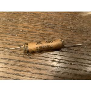 ビンテージ Micamold .02 400v Wax コンデンサ (ハム/P90)(在庫3)