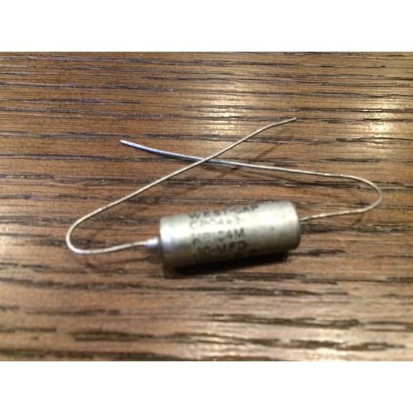 ビンテージ West Cap .1 100v コンデンサ Vitamin Q レア (シングル/.1...
