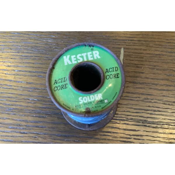 ビンテージ Kester Acid Core ハンダ ケスター 15cm (在庫10)