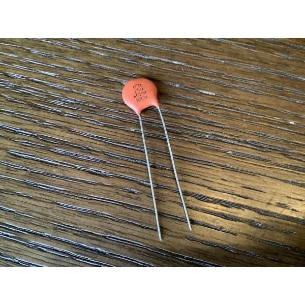 ビンテージ Sprague セラミック .02 100v コンデンサ 新品 (ハム/P90)(在庫3...