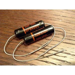 ビンテージ Sprague Black Beauty .022 400v コンデンサ 新品 超