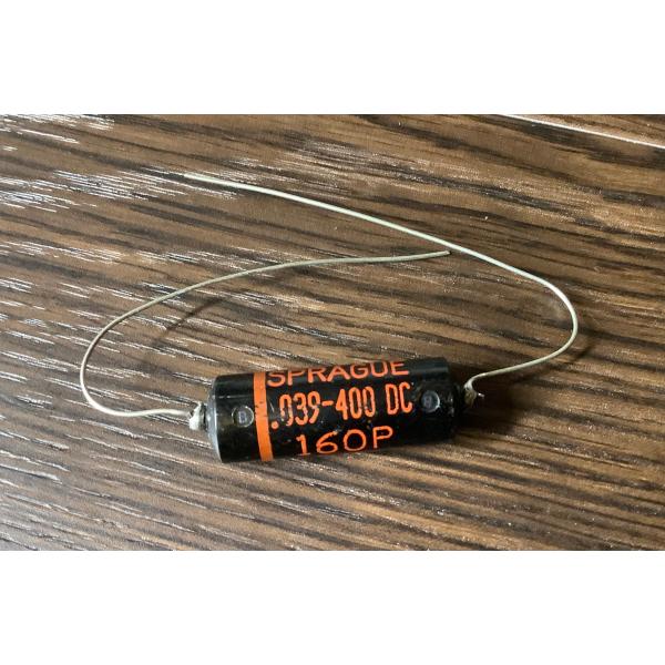 ビンテージ Sprague Black Beauty .039 400v コンデンサ (P90/シン...