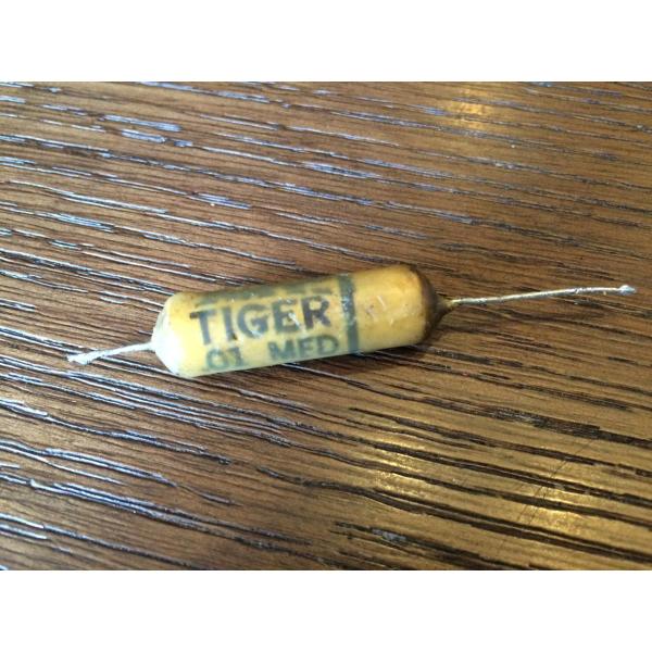 ビンテージ Cornell Tiger .01 400v Wax コンデンサ お勧め (ハム/P90...