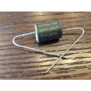 ビンテージ Cornell Grey Tiger .2 200v Wax コンデンサ 新品 (電子