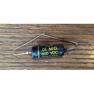 ビンテージ Cornell Cub .01 600v コンデンサ 新品 (ハム/P90)(在庫3)
