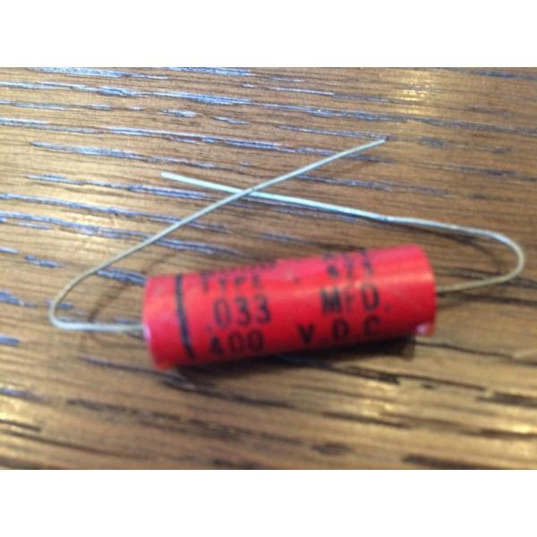 ビンテージ Good All .033 400v Wax コンデンサ 新品 (ハム/P90/シングル...