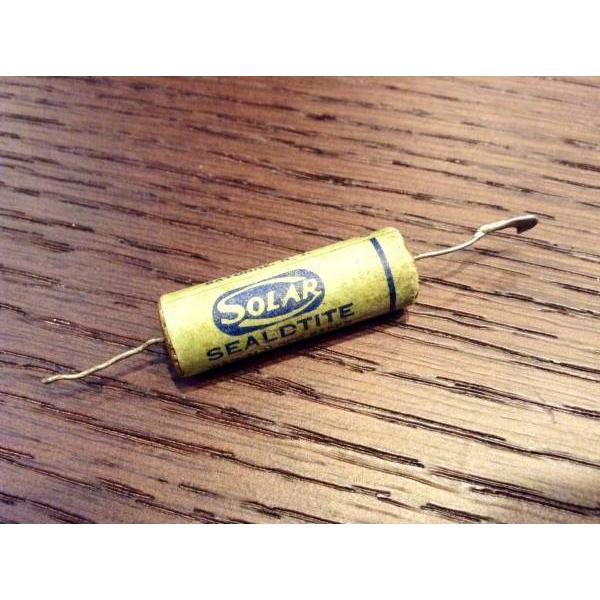 ビンテージ Solar .01 400v Wax コンデンサ (ハム/P90)(在庫3)