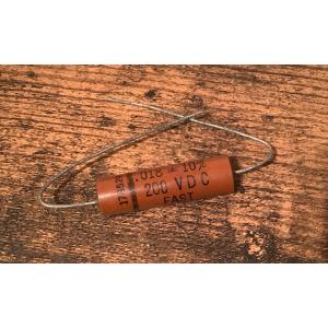 ビンテージ Cornell Grey Tiger .2 200v Wax コンデンサ 新品 (電子