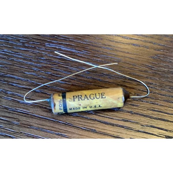 ビンテージ Sprague Wax .03 400v コンデンサ レア 貴重 お勧め (ハム/P90...
