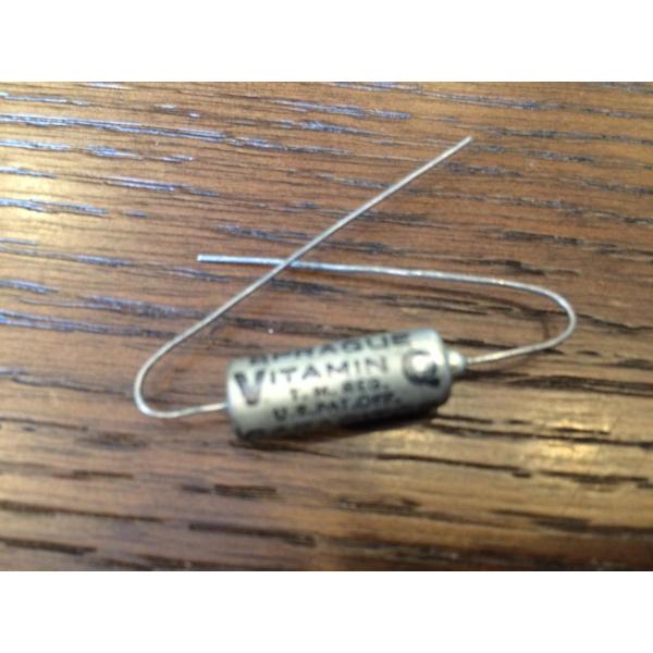 ビンテージ Sprague .022 300v コンデンサ Vitamin Q 新品 (ハム/P90...