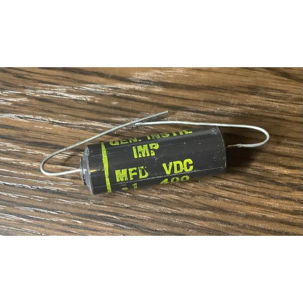 ビンテージ Pyramid Gen .1 400v コンデンサ 新品 (シングル/.1シングル)(在...