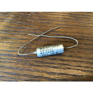 ビンテージ Cornell Grey Tiger .25 400v Wax コンデンサ (電子部品