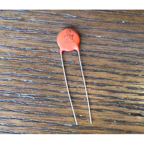 ビンテージ Sprague セラミック .03 100v コンデンサ 新品 貴重 (ハム/P90/シ...