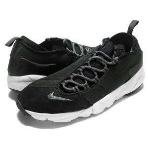 852629-002 限定カラー NIKE AIR FOOTSCAPE NM ナイキ エア フットスケープ  BLACK/DARK GREY-SUMMIT WHITE｜pulse-world