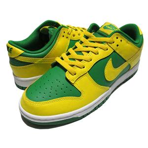 DV0833-300 限定カラー NIKE DUNK LOW RETRO BTTYS ナイキ ダンク ロー REVERSE BRAZIL リバース ブラジル APPLE GREEN/YELLOW STRIKE｜pulse-world