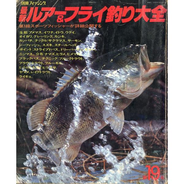 最新ルアー＆フライ釣り大全　別冊フィッシング第19号　−状態表記をお読みくださいー　＜送料無料＞