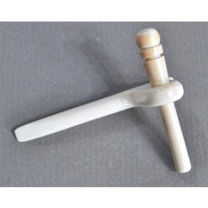 ナンタケットバスケット用のマンモス牙のハスプとペグのセット