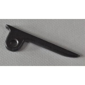 ナンタケットバスケット用の黒檀ハスプ