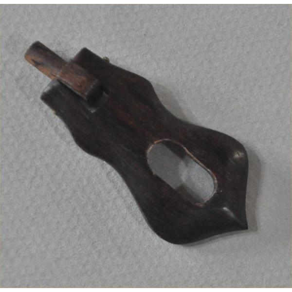 ナンタケットバスケット用の紫檀のシンプルラッチ