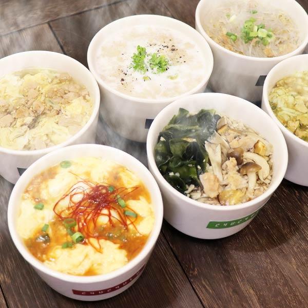 メール便 送料無料　 ヘルシースタイル雑炊 6種類18食セット 　和風生姜　海鮮シーフード　うま辛い...