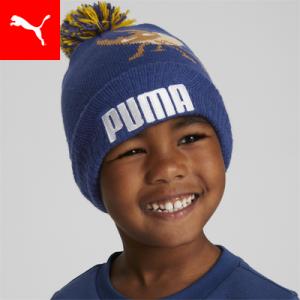 プーマ キッズ 帽子 ニット帽 PUMA キッズ スモールワールド ポム ビーニー