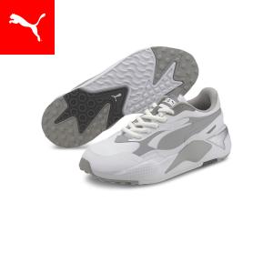 【公式】 PUMA プーマ ゴルフ RS-G スパイクレス シューズ LOW BOOT メンズ White-QUIET SHADE-Quarry