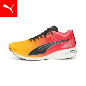 【公式】 PUMA プーマ メンズ ディヴィエイト ニトロ エリート ファイアーグロー ランニングシューズ LOW