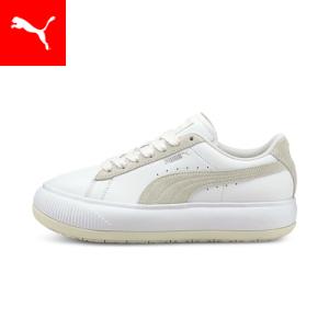 【公式】 PUMA プーマ スウェード マユ ミックス ウィメンズ スニーカー LOW BOOT レディース Puma White-Marshmal