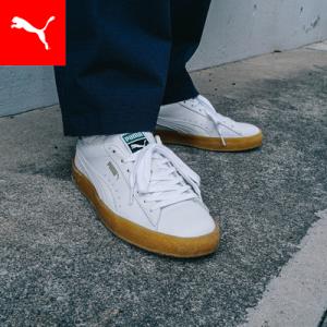 【公式】 PUMA プーマ ユニセックス スウェード  クレープ レザー  スニーカー LOW BOOT ユニセックス Puma Whi