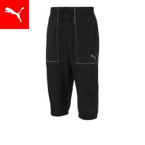 プーマ メンズ ランニング トレーニング  パンツ PUMA トレーニング ノンラインド ウーブン 3/4 パンツ
